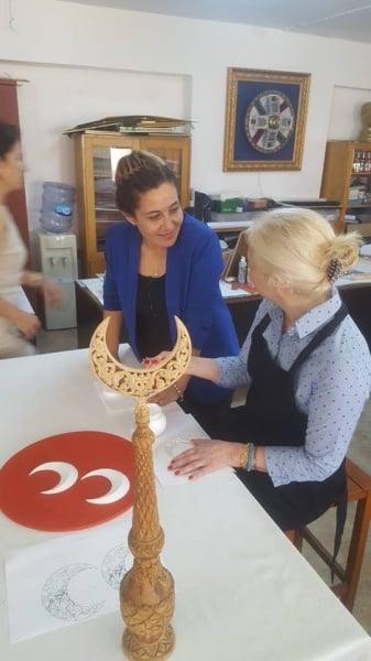 Mhp Merkez Yurutme Kurulu Uyesi Ve Adana Milletvekili Ayse Sibel Ersoy Enstitumuzu Ziyareti Adana Olgunlasma Enstitusu